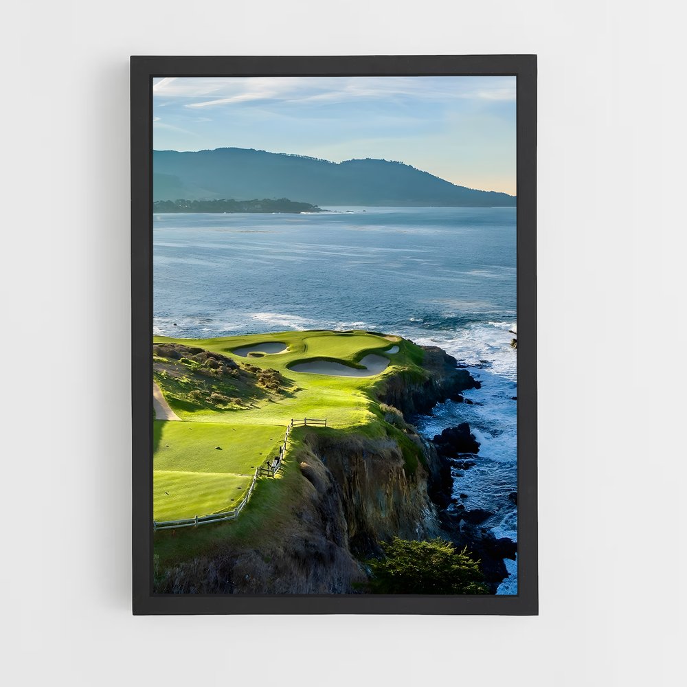 Poster Pebble Beach Dreams – affiche Golf (vue 2)